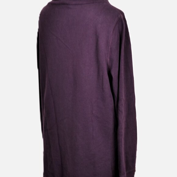 GAP Pullover L Mock Turtleneck Pouch Pocket Long Sleeve Machine Wash BIN5 - Picture 3 of 3